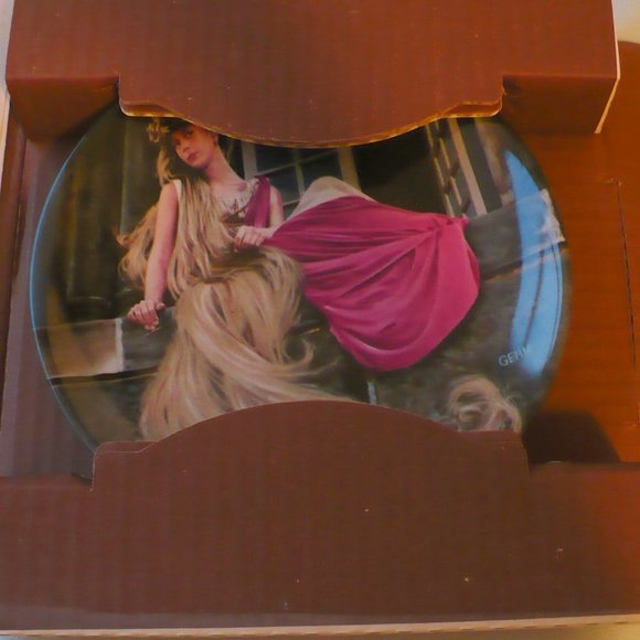 ❤️ Rapunzel Plate 1982 2677e Grimm's  Konigszelt Bavaria Box & Authenticity - Picture 11 of 12